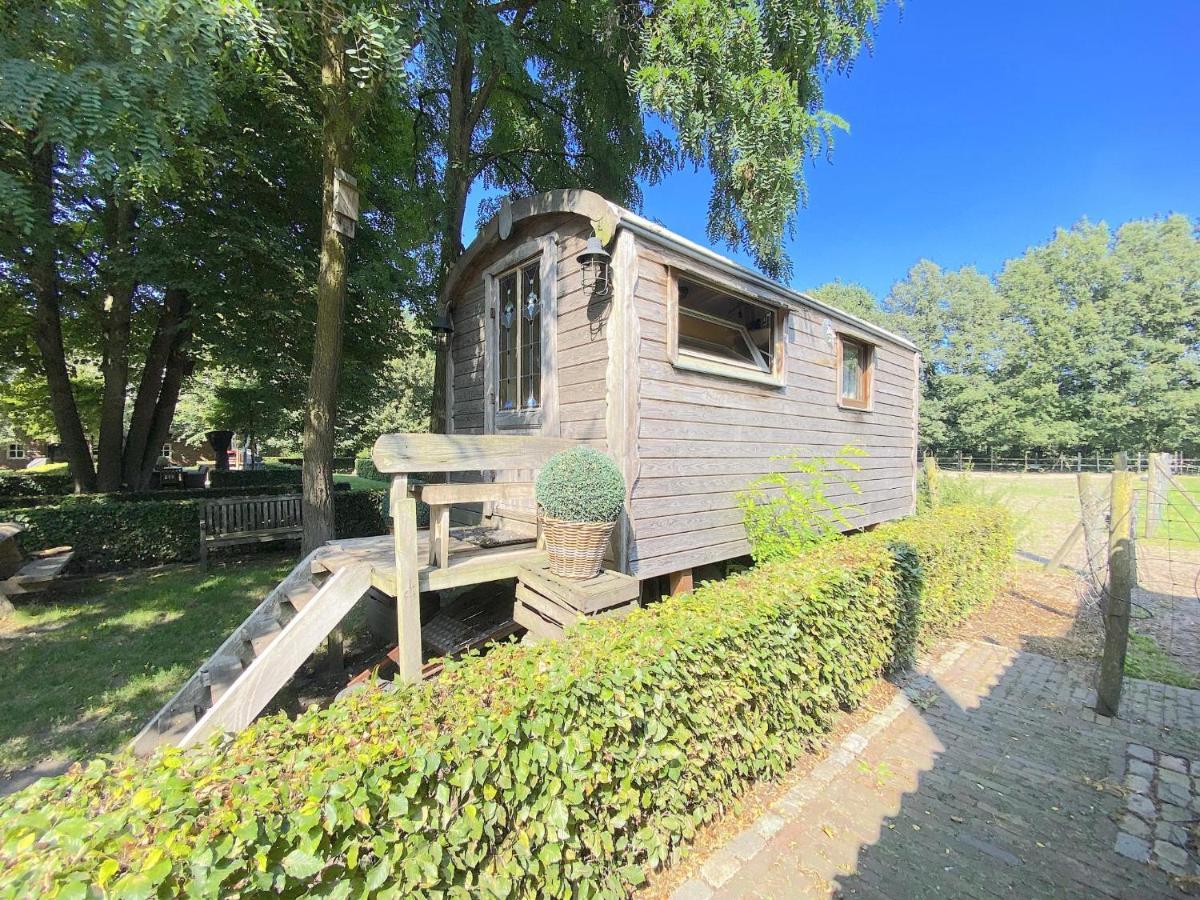 Pipowagen Het Oventje Villa Zeeland Kültér fotó
