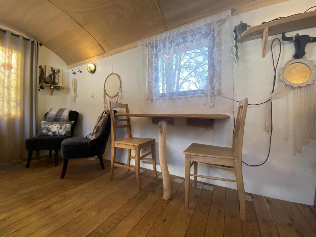 Pipowagen Het Oventje Villa Zeeland Kültér fotó