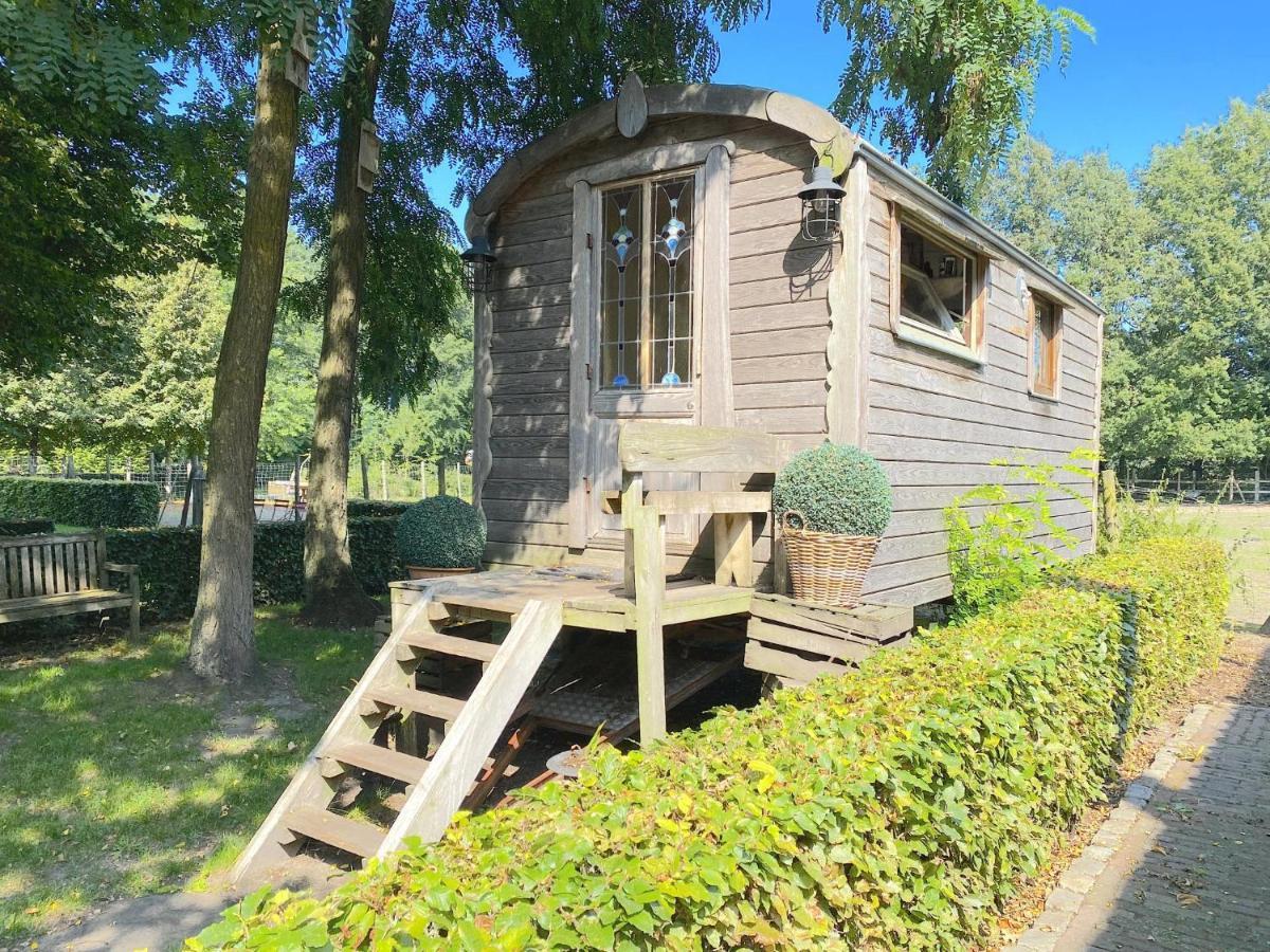 Pipowagen Het Oventje Villa Zeeland Kültér fotó